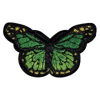 Термоаппликация Маленькая зеленая бабочка  HKM 39249
