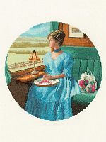 Набор для вышивания Элизабет Aida 14 ct HERITAGE JLEZ1898A