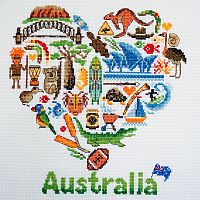 Набор для вышивания Австралия 11.001.25 Марья Искусница