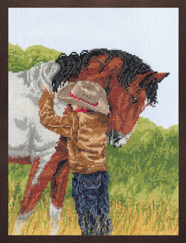 Набор для вышивания Любимый конь JANLYNN 008-0209 смотреть фото