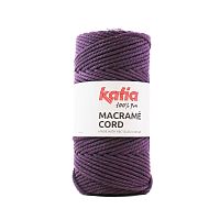 Пряжа Macrame Cord 65% хлопок 25% полиэстер 10% прочие волокна 500 г 100 м KATIA 1230.109