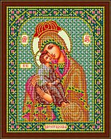 Икона Божией Матери Цареградская набор для вышивания бисером Galla Collection И064