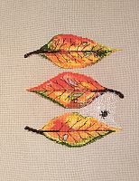 Набор для вышивания Осенние листья Марья Искусница 16.001.03