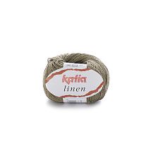 Пряжа Linen 53% хлопок 47% лен 50 г 112 м KATIA 485.12