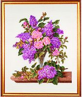 Набор для вышивания Сирень и розы Eva Rosenstand 14-185