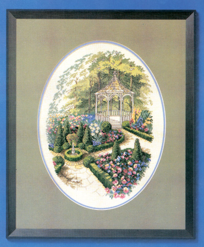Набор для вышивания Английский сад OEHLENSCHLAGER 73-67538 смотреть фото
