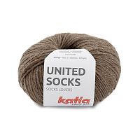 Пряжа United Socks 75% шерсть 25% полиамид 25 г 100 м KATIA 1244.1