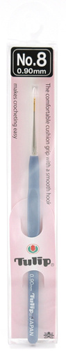 Крючок для вязания с ручкой ETIMO 0.9 мм Tulip T13-8e