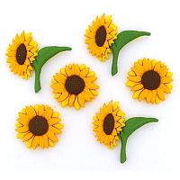 Пуговицы декоративные Sunflowers 1177355