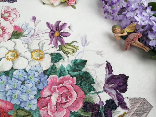 Набор для вышивания Великолепие цветов  Марья Искусница 06.002.77 смотреть фото фото 3
