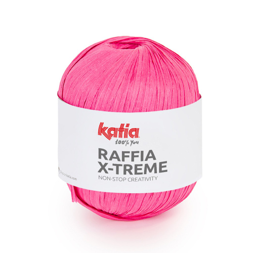 Пряжа Raffia X-treme 100% целлюлозная вискоза 100 г 120 м KATIA 1393.106 фото