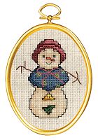Набор для вышивания Снежная Леди JANLYNN 021-1791