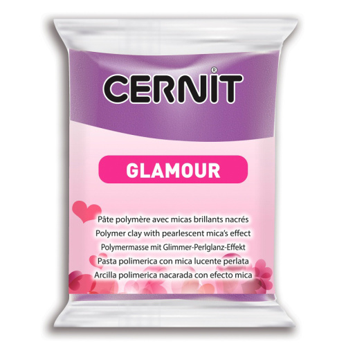 Полимерная глина Cernit Glamour 56 г Efco 7944900 фото
