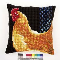 Набор для вышивания подушки Курица VERVACO PN-0156254
