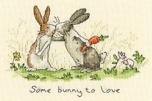 Набор для вышивания "Some bunny to love"