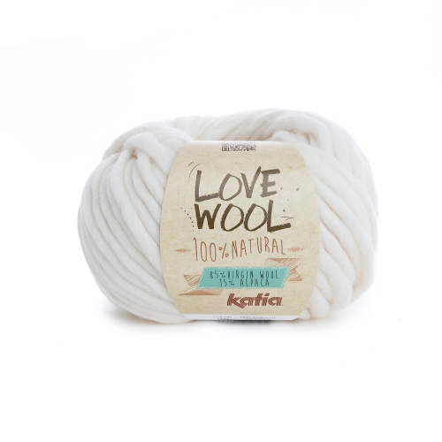 Пряжа Love Wool 85% шерсть 15% супертонкая альпака 100 г 50 м KATIA 894.100 фото