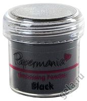 Пудра для тиснения PAPERMANIA черный Docrafts PMA4021006