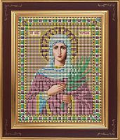 Икона Св. Татиана набор для вышивания бисером Galla Collection М231