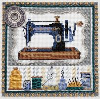 Набор для вышивания Швейная машинка  Марья Искусница 13.003.24