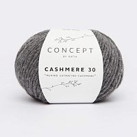 Пряжа Cashmere 30 70% шерсть 30% кашемир 25 г 94 м KATIA 979.204