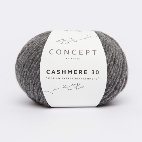 Пряжа Cashmere 30 70% шерсть 30% кашемир 25 г 94 м KATIA 979.204 фото