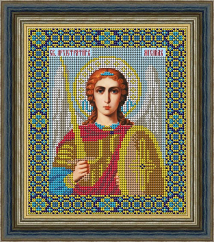 Икона Святой Архангел Михаил набор для вышивания бисером Galla Collection И053 смотреть фото