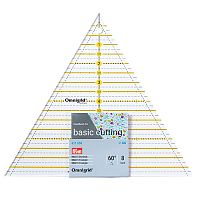 Линейка Omnigrid для пэчворка треугольник 60° сторона 8 дюйм Prym 611658