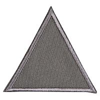 Термоаппликация Треугольник серый большой  HKM 39465