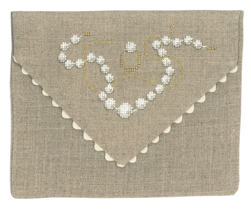 Набор для вышивания конверта Bijoux  Бижутерия  le boheur des dames 5063 смотреть фото