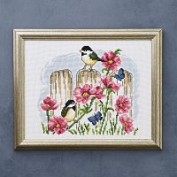 Набор для вышивания Птицы в саду  Permin 92-2423
