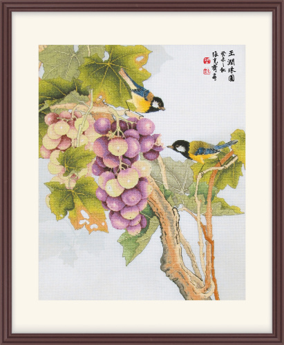 Набор для вышивания Спелая гроздь винограда XIU Crafts 2030815 смотреть фото