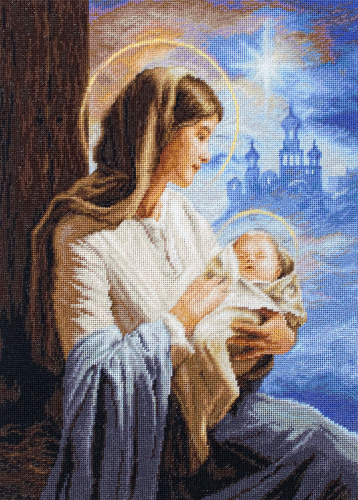 Набор для вышивания Святая Мария и младенец  Luca-S G617 смотреть фото