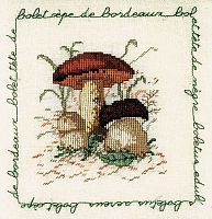 Набор для вышивания:BOLET CEPE DE BORDEAUX Белый гриб 1682