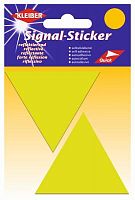 Сигнальные наклейки самоклеящиеся светоотражающие Большие треугольники 6.7*5.8 см,Kleiber 608-42