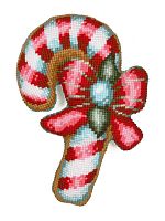 Набор для вышивания подушки "Вкусная конфетка"