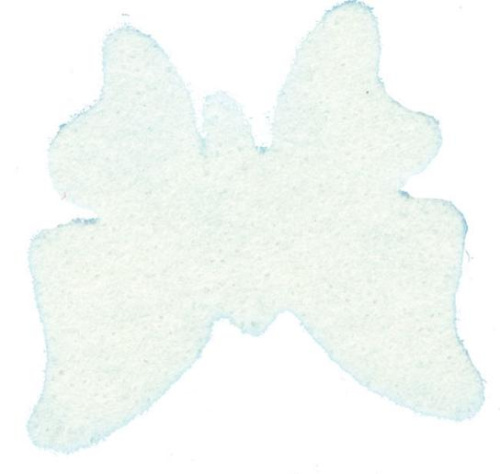 Набор форм Бабочки из войлока Белый Ангел 8 7 4 см-х4 х4 х4 шт.100% шерсть VN0108