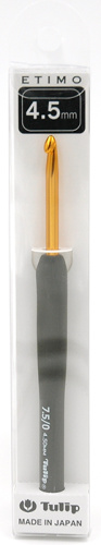 Крючок для вязания с ручкой ETIMO 4.5 мм Tulip T15-750e
