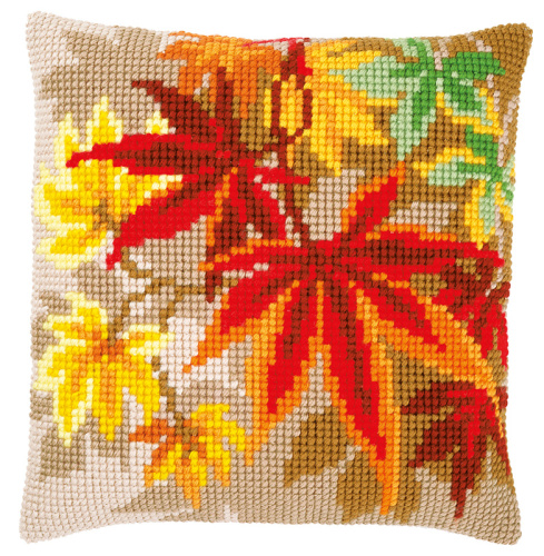 Набор для вышивания подушки Осенние листья VERVACO PN-0157754 смотреть фото