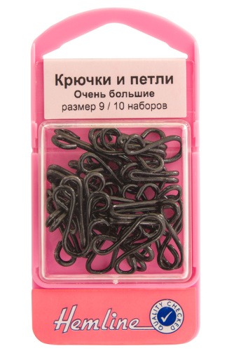 Фото крючки и петли пришивные  10 пар  №9 - 401.9 на сайте ArtPins.ru