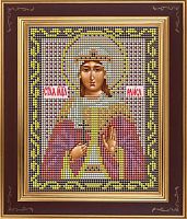Икона Св. Раиса набор для вышивания бисером Galla Collection М229