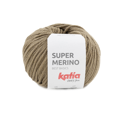 Пряжа Super Merino 50% шерсть 50% акрил 100 г 125 м KATIA 1225.6 фото