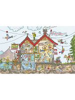 Набор для вышивания "Cut Thru' Adventure Holiday"