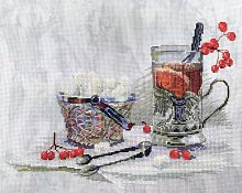 Набор для вышивания  Чай с калиной  Марья Искусница 04.009.21