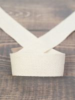 Тесьма киперная SAFISA, 25 мм, 25 м, цвет 21, бежевый