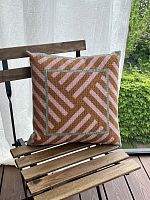 Набор для вышивания подушки "Цветочные мотивы"