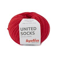 Пряжа United Socks 75% шерсть 25% полиамид 25 г 100 м KATIA 1244.17