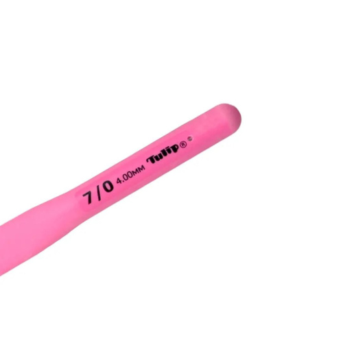 Крючок для вязания с ручкой ETIMO Rose 4 мм Tulip TER-08e фото 4