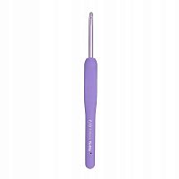 Крючок для вязания ETIMO Murasaki 4 мм алюминий пластик фиолетовый Tulip TEM-070e