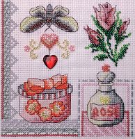 Набор для вышивания  Аромат розы  Марья Искусница 13.003.37