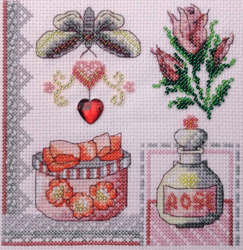 Набор для вышивания  Аромат розы  Марья Искусница 13.003.37 смотреть фото